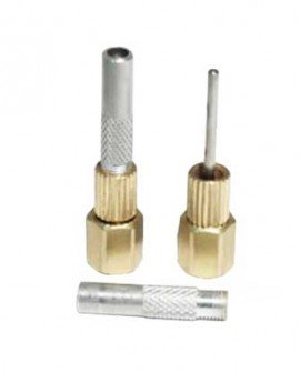 Petersen Products 500XL Gauge Adapter with 3&amp;quot; long probe, &amp;frac14;&amp;quot; NPTf, &amp;Oslash;0.125&amp;quot;-