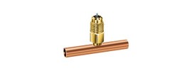 JB Industries A31144 Copper Braze Tee Adjustable, 7/8&amp;quot; ODS-