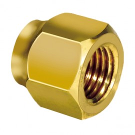 JB Industries A32600 Brass Flared Tube Fitting, 1/4&amp;quot;, NS4-4, 10 pack-