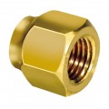 JB Industries A32600 Brass Flared Tube Fitting, 1/4&amp;quot;, NS4-4, 10 pack-