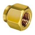 JB Industries A32600 Brass Flared Tube Fitting, 1/4&amp;quot;, NS4-4, 10 pack-