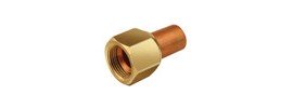 JB Industries A32700 Swivel Female Flare with solder adapter, 1/4 x 1/4&amp;quot;, 4 pack-