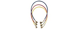 JB Industries CCLRF-18 Flexible Vibration Eliminating Hydrocarbon Hose Set, 18&amp;quot;, &amp;frac14;&amp;quot; x &amp;frac14;&amp;quot;-