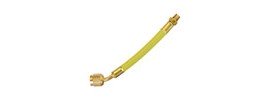 JB Industries CLV-6Y KOBRA Gasket Seal Refrigerant 6&amp;quot; Yellow Hose with whip end, &amp;frac14;&amp;quot; x &amp;frac14;&amp;quot;-