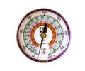 JB Industries M2-825L LED Illuminated Manifold Gauge Red Pressure High Side for R22, R410A, R404A, 3-1/8&amp;quot;-