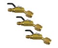 JB Industries MBV4-03 Hose Replacement Compact Mini Ball Valve, 1/4&amp;quot;, 3 pack-