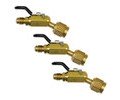 JB Industries MBV5-03 Hose Replacement Compact Mini Ball Valve, 5/16 x 1/4&amp;quot;, 3 pack-