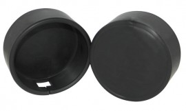 JB Industries MR-596 Black Boots, 3 1/8&amp;quot;, 2 pack-