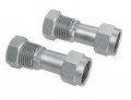 Julabo 8891605 Threaded Adapters, M16x1 F x 0.25&quot; F, 2-pack-