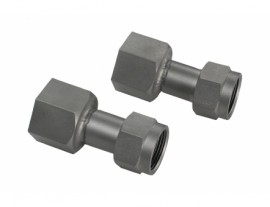 Julabo 8891607 Threaded Adapters, M16 x 1 F x 0.375" F, 2-pack-