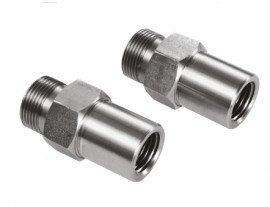 Julabo 8890010 Male to Female Adapters, M16 x 1 to 0.25&quot; NPT, threaded-