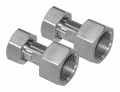 Julabo 8890056 Female to Female Adapters, M24 x 1.5 to 0.75" NPT, 2-pack-