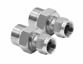 Julabo 8890071 Male to Female Adapters, M24 x 1.5 to M16 x 1, 2-pack-