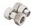 Julabo 8890084 Female to Female Adapters, M30 x 1.5 to 0.75" NPT, 2-pack-
