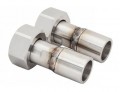 Julabo 8890087 Female to Tube Adapters, M30 x 1.5 to 1" tube, 2-pack-