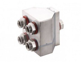 Julabo 8890135 Quad Distributing Adapter, M38 x 1.5, female to male-
