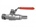 Julabo 8920100 Drain Port Valve, stainless steel, handle-