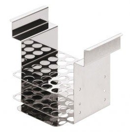 Julabo 9970320 Test Tube Rack, 30 tubes, 3.94 x 0.67&quot;-
