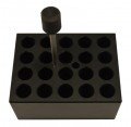 Julabo JRS.4002.07 20 Hole Heater Block for HTP.4 / HTP.5 Block Heaters, for 13 mL vials-