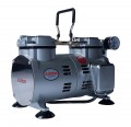 Julabo SXP.3 Oil-Free Piston Vacuum Pump with Manual Vacuum Gauge, 52 L/min, 150 mbar-