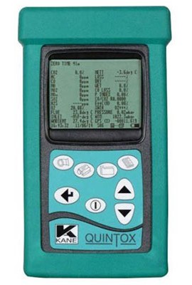 Kane K9206C6 Combustion Analyzer, Customizable Sensor Configurations-
