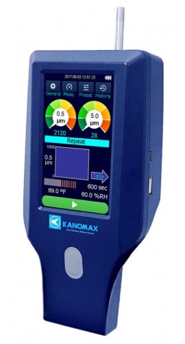 Kanomax 3888 Handheld Particle Counter, 3-channel-