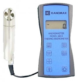 Kanomax 6812-S Velocity/Volume 1&quot; Anemometer-