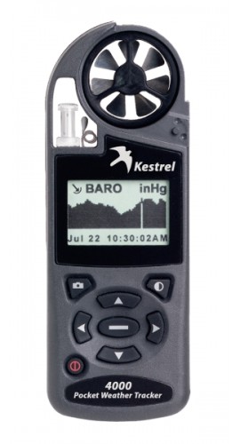 Kestrel 4000 Pocket Weather Meter Grey with Bluetooth-