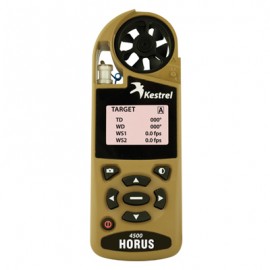 Kestrel 4500 Pocket Weather Tracker NV Tan Horus Edition-