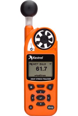 Kestrel 5400 Heat Stress Tracker, Orange-
