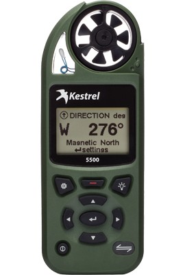 Kestrel 5500 Weather Meter, Olive-