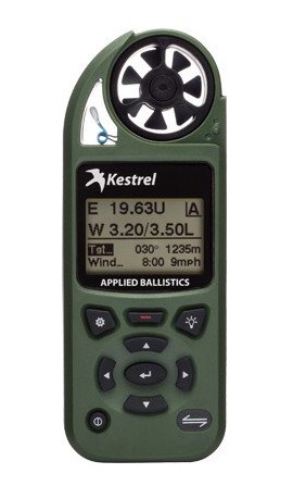 Kestrel 5700 Elite Weather Meter with Applied Ballistics, Olive Drab-