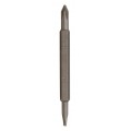 Klein Tools 13391 4-in-1 Electronics Bits, #0 Phillips and 0.09&quot; slotted, 2-pack-