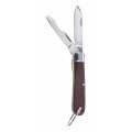 Klein Tools 1550-2 2-Blade Pocket Knife with screwdriver, 2.5&quot;-