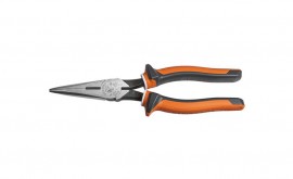 Klein Tools 2038EINS Insulated Long-Nose Side Cutter Pliers, 1.938&quot; jaw length-