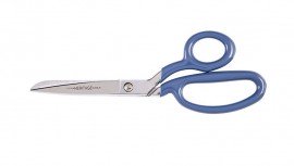 Klein Tools 208LR-BLU-P Bent Trimmers with large ring, blue, 8&quot;-