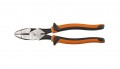 Klein Tools 2139NEEINS Insulated Pliers, slim handle side cutters, 9&quot;-