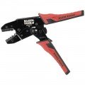 Klein Tools 3006CR Ratcheting Non-Insulated Terminal Crimper, 10 to 22 AWG Wire-