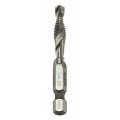 Klein Tools 32242 Drill Tap, 1/4-20 tap size, 0.25&quot; hex shank-