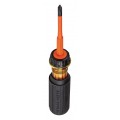 Klein Tools 32293 2-in-1 Flip Blade Insulated Screwdriver-