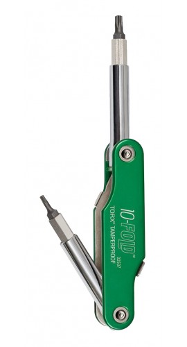 Klein Tools 32537 10-Fold Screwdriver/Nut Driver, tamperproof Torx-