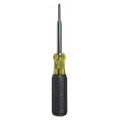 Klein Tools 32560 6-in-1 Multi-Bit Screwdriver/Nut Driver with extended reach-