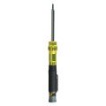 Klein Tools 32613 3-in-1 HVAC Pocket Screwdriver, #0 Phillips/0.125&quot; slotted/Schrader-