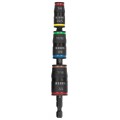 Klein Tools 32907 7-in-1 Impact Flip Socket Set, No Handle-