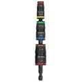 Klein Tools 32907 7-in-1 Impact Flip Socket Set, No Handle-