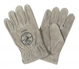 Klein Tools 40007 Cowhide Driver&#039;s Gloves, extra large-