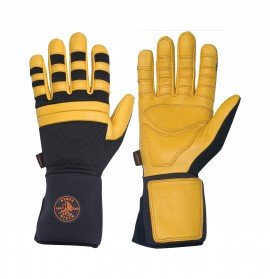 Klein Tools 40080 Lineman&#039;s Work Gloves, medium-