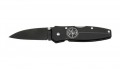 Klein Tools 44001-BLK Lightweight Lockback Knife, 2.5&quot; blade, black-