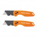 Klein Tools 44313 Folding Utility Knife, 2-Pack-
