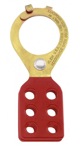 Klein Tools 45200 Lockout with interlocking tabs, 1" diameter-